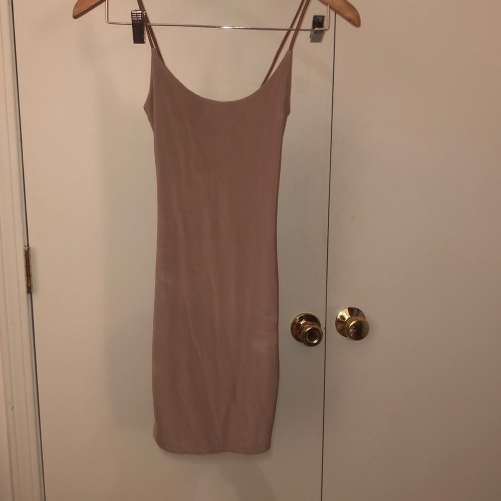 Body on Nude Dress